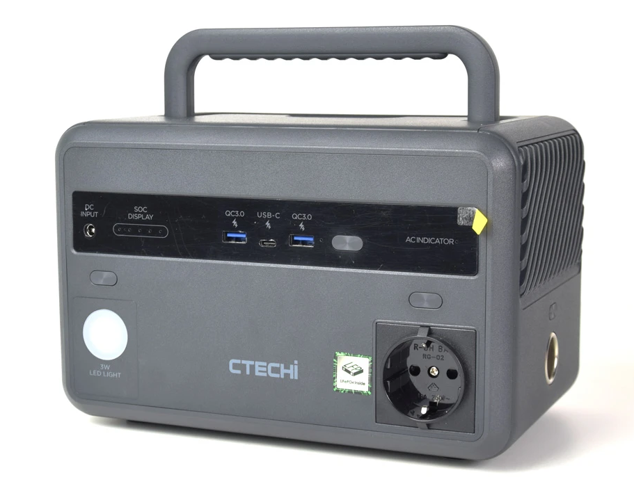 Зарядна станція CTECHi PPS-GT600 потужністю 600W/384Wh